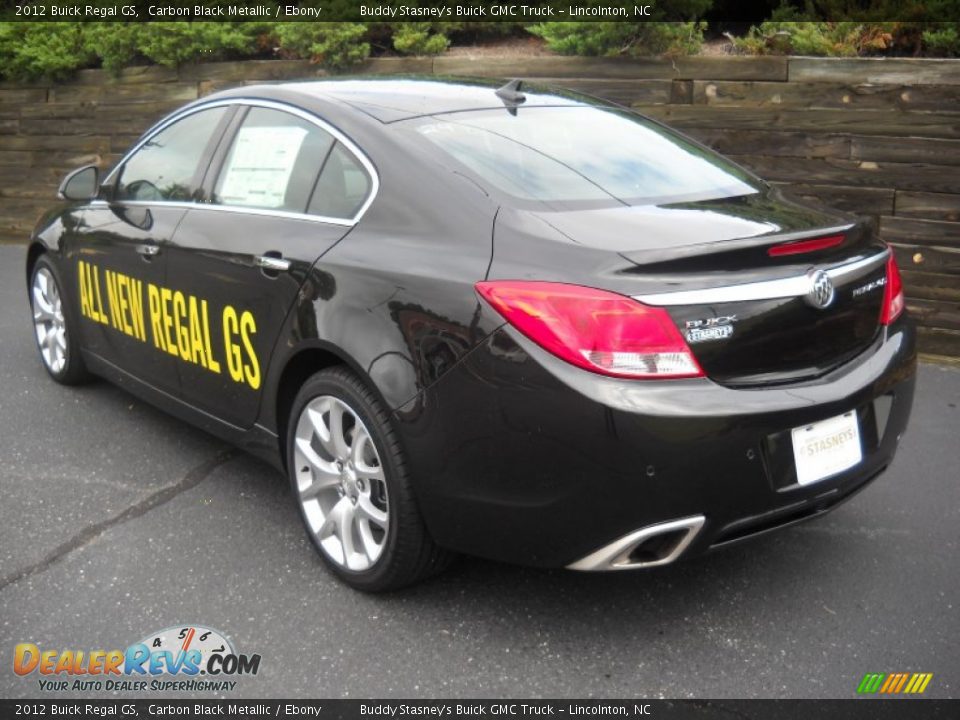 2012 Buick Regal GS Carbon Black Metallic / Ebony Photo #3