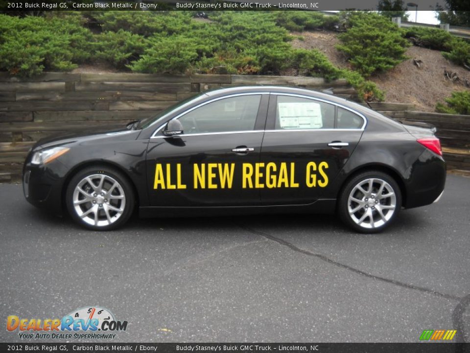 2012 Buick Regal GS Carbon Black Metallic / Ebony Photo #5