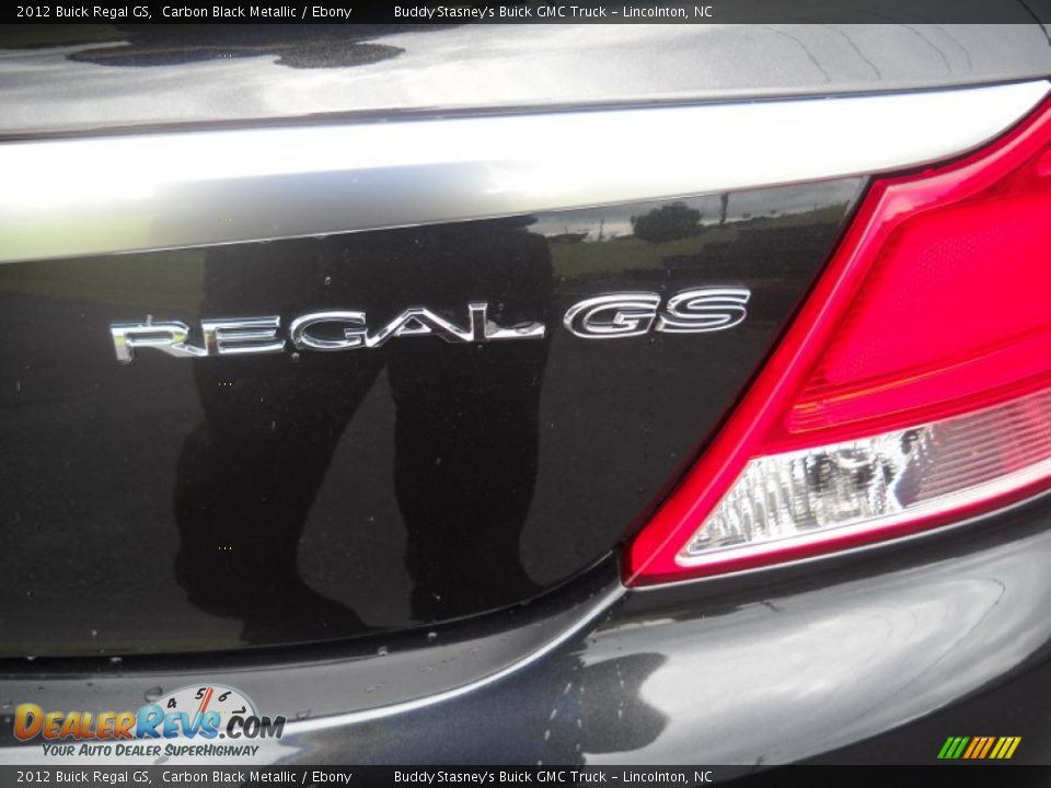 2012 Buick Regal GS Carbon Black Metallic / Ebony Photo #6