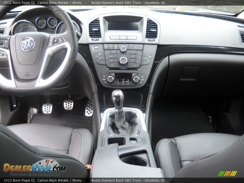 2012 Buick Regal GS Carbon Black Metallic / Ebony Photo #12