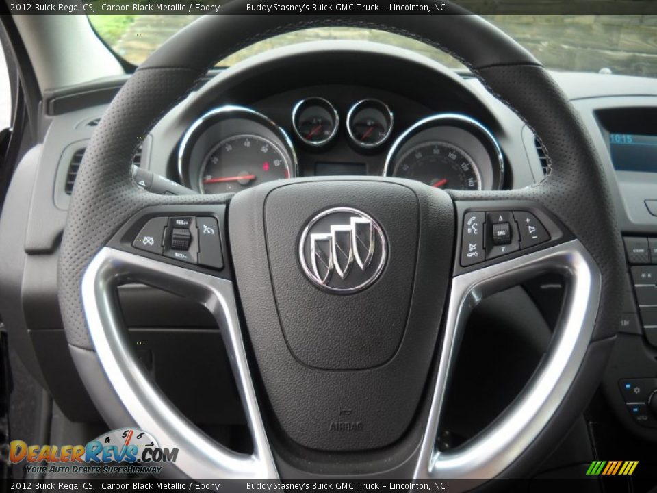 2012 Buick Regal GS Steering Wheel Photo #16