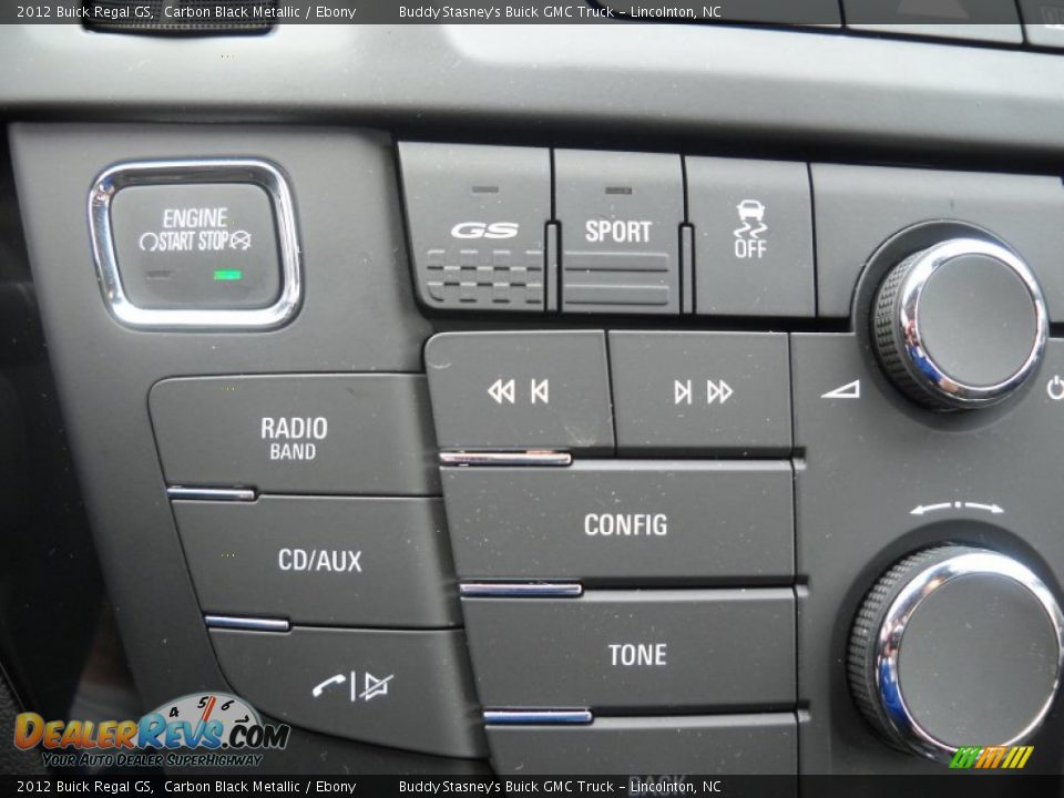 Controls of 2012 Buick Regal GS Photo #18