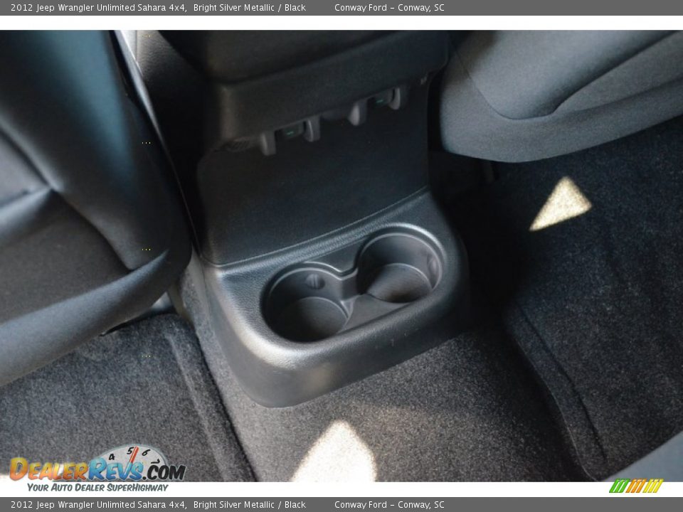 2012 Jeep Wrangler Unlimited Sahara 4x4 Bright Silver Metallic / Black Photo #13