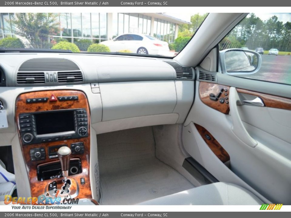 2006 Mercedes-Benz CL 500 Brilliant Silver Metallic / Ash Photo #18