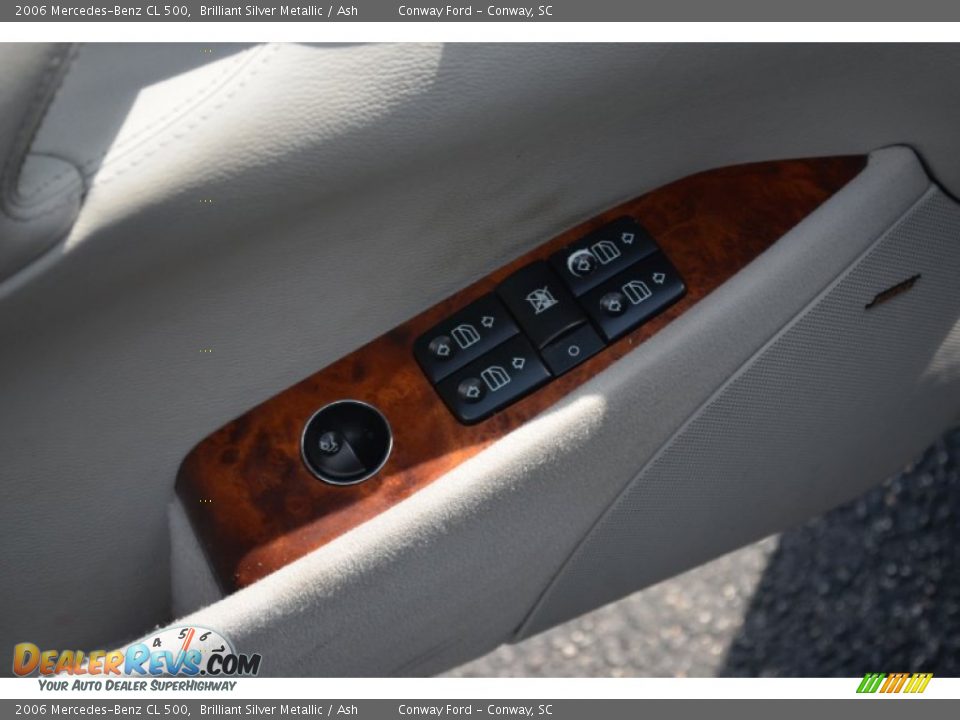 2006 Mercedes-Benz CL 500 Brilliant Silver Metallic / Ash Photo #23