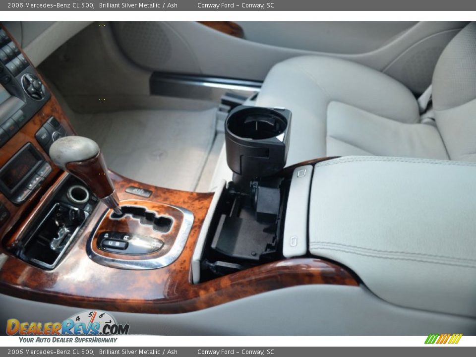 2006 Mercedes-Benz CL 500 Brilliant Silver Metallic / Ash Photo #32