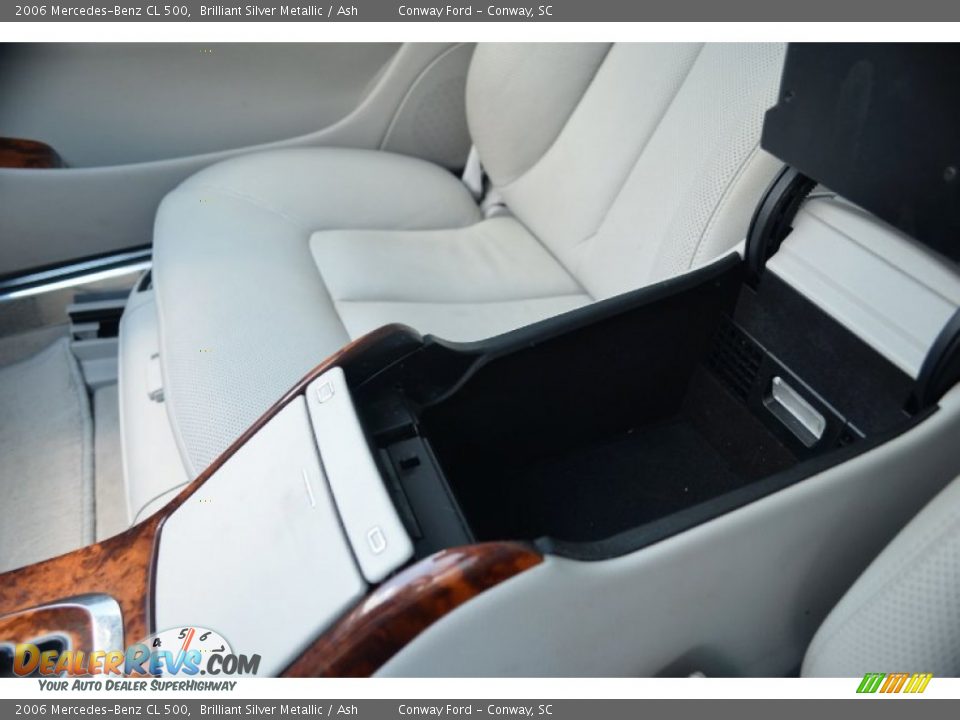 2006 Mercedes-Benz CL 500 Brilliant Silver Metallic / Ash Photo #33