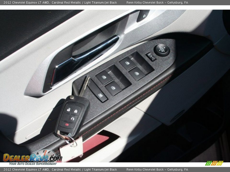 2012 Chevrolet Equinox LT AWD Cardinal Red Metallic / Light Titanium/Jet Black Photo #5