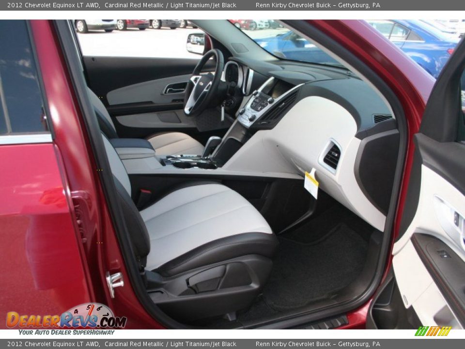 2012 Chevrolet Equinox LT AWD Cardinal Red Metallic / Light Titanium/Jet Black Photo #6