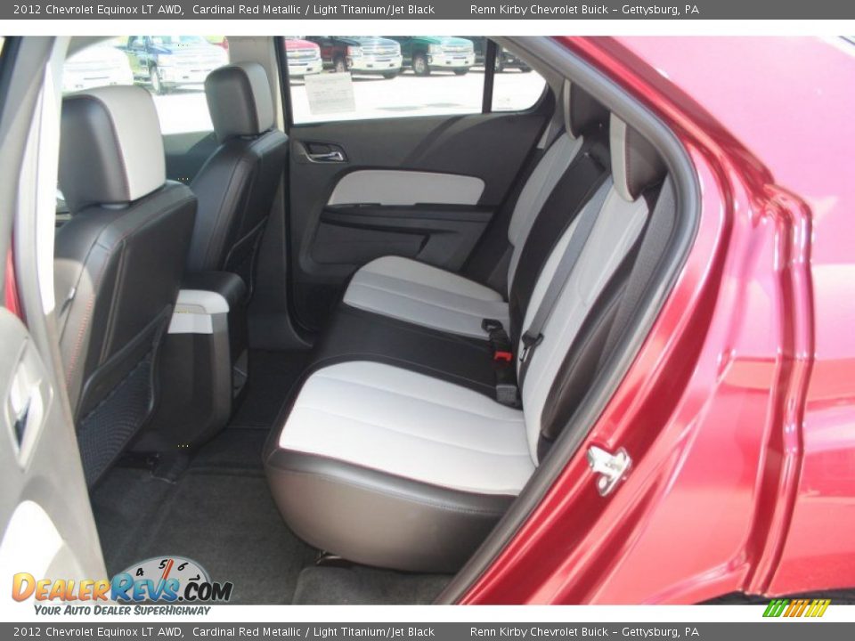 2012 Chevrolet Equinox LT AWD Cardinal Red Metallic / Light Titanium/Jet Black Photo #18