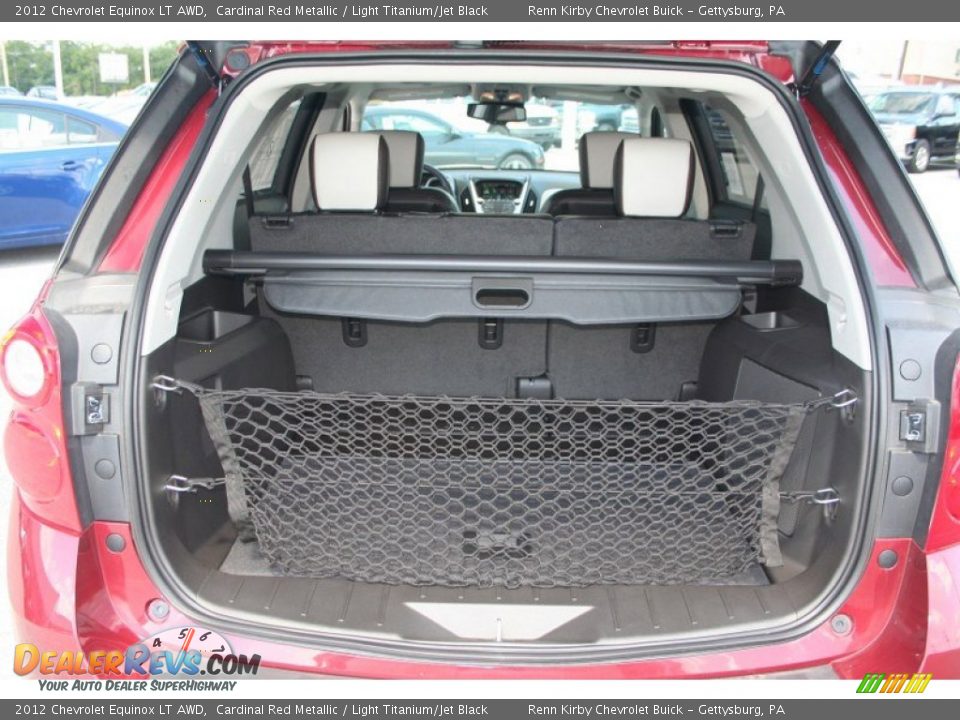 2012 Chevrolet Equinox LT AWD Cardinal Red Metallic / Light Titanium/Jet Black Photo #19