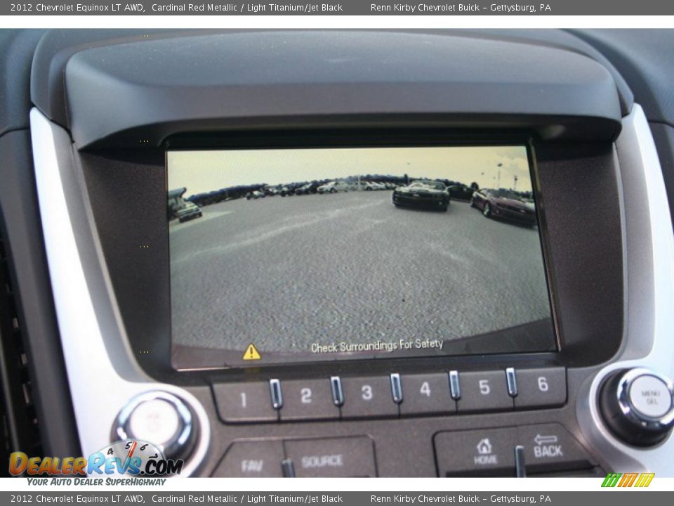 2012 Chevrolet Equinox LT AWD Cardinal Red Metallic / Light Titanium/Jet Black Photo #25