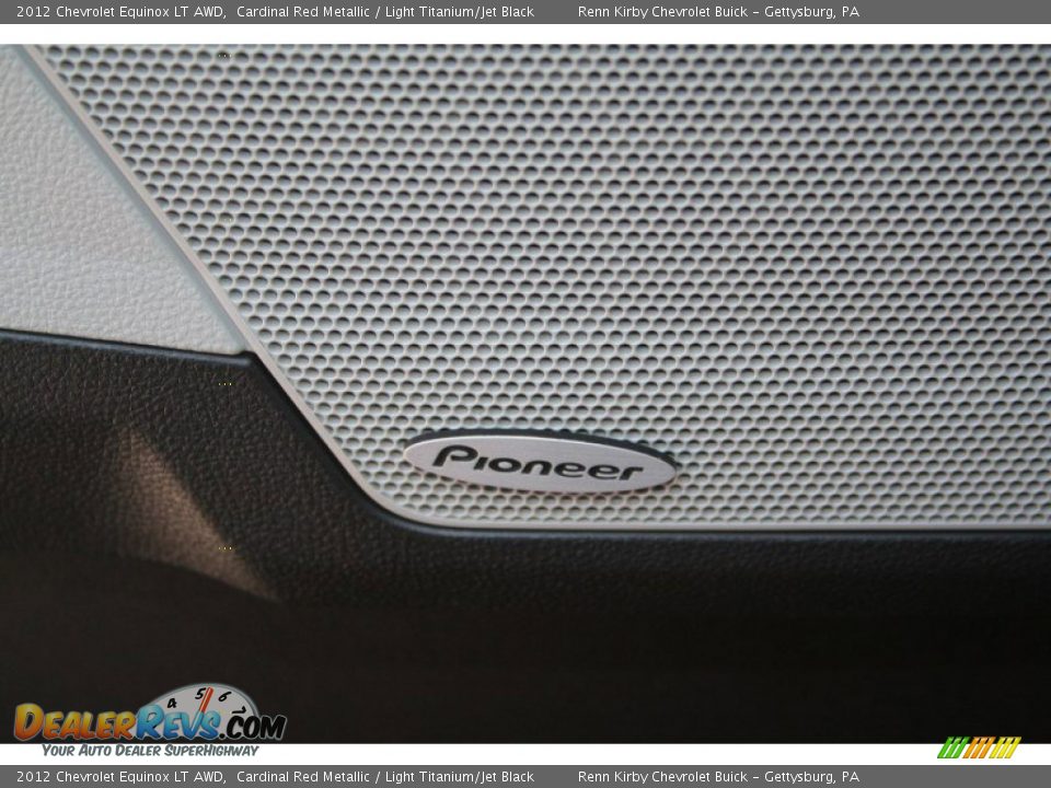 2012 Chevrolet Equinox LT AWD Cardinal Red Metallic / Light Titanium/Jet Black Photo #26