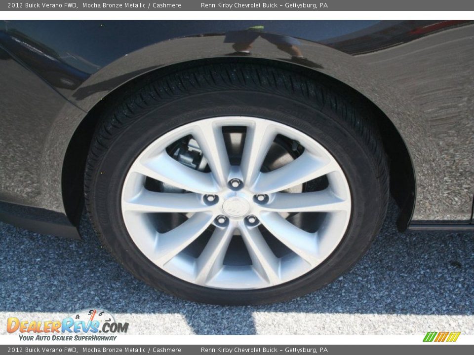 2012 Buick Verano FWD Mocha Bronze Metallic / Cashmere Photo #4