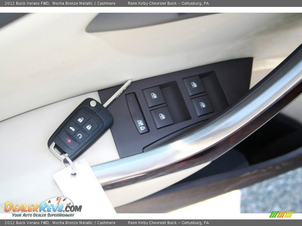 2012 Buick Verano FWD Mocha Bronze Metallic / Cashmere Photo #5