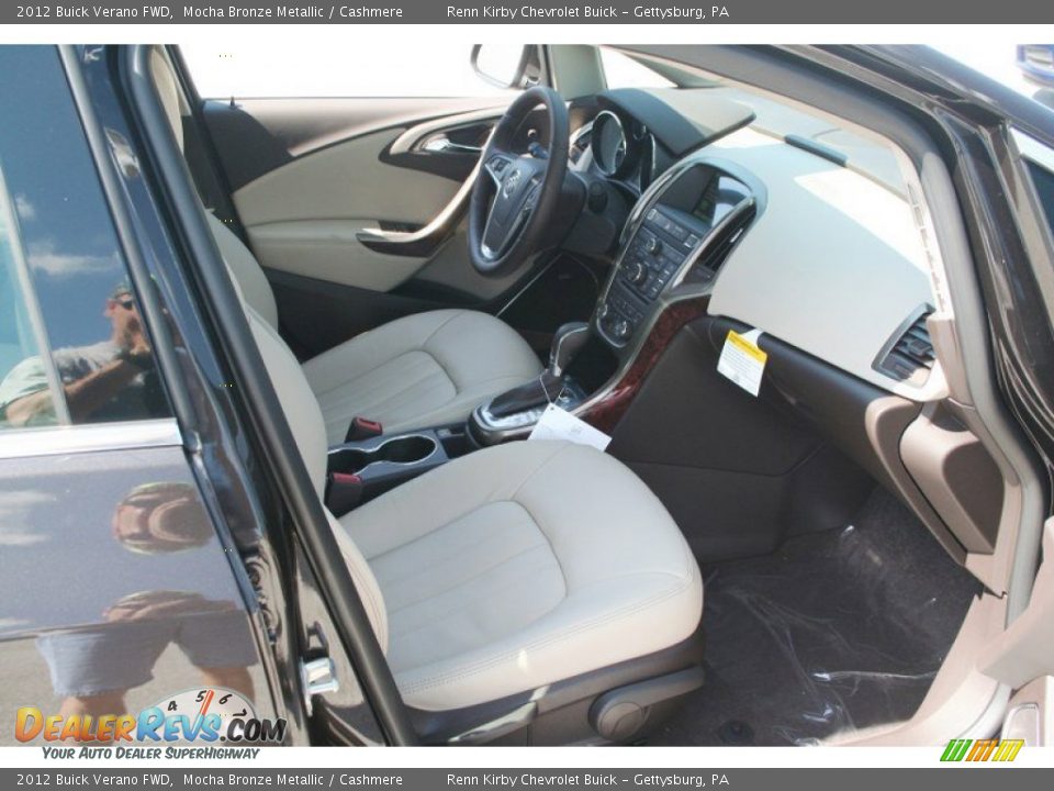 2012 Buick Verano FWD Mocha Bronze Metallic / Cashmere Photo #6