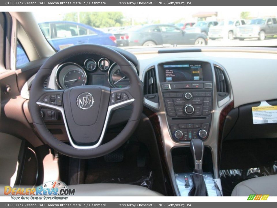 2012 Buick Verano FWD Mocha Bronze Metallic / Cashmere Photo #7