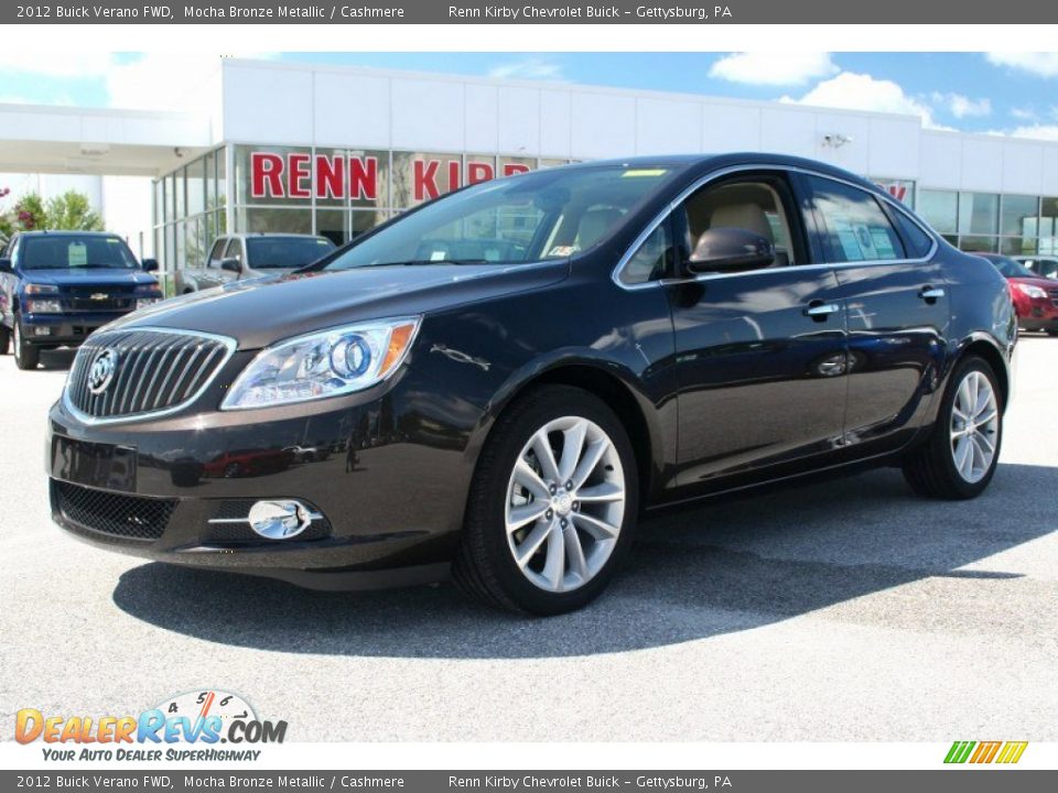 2012 Buick Verano FWD Mocha Bronze Metallic / Cashmere Photo #9