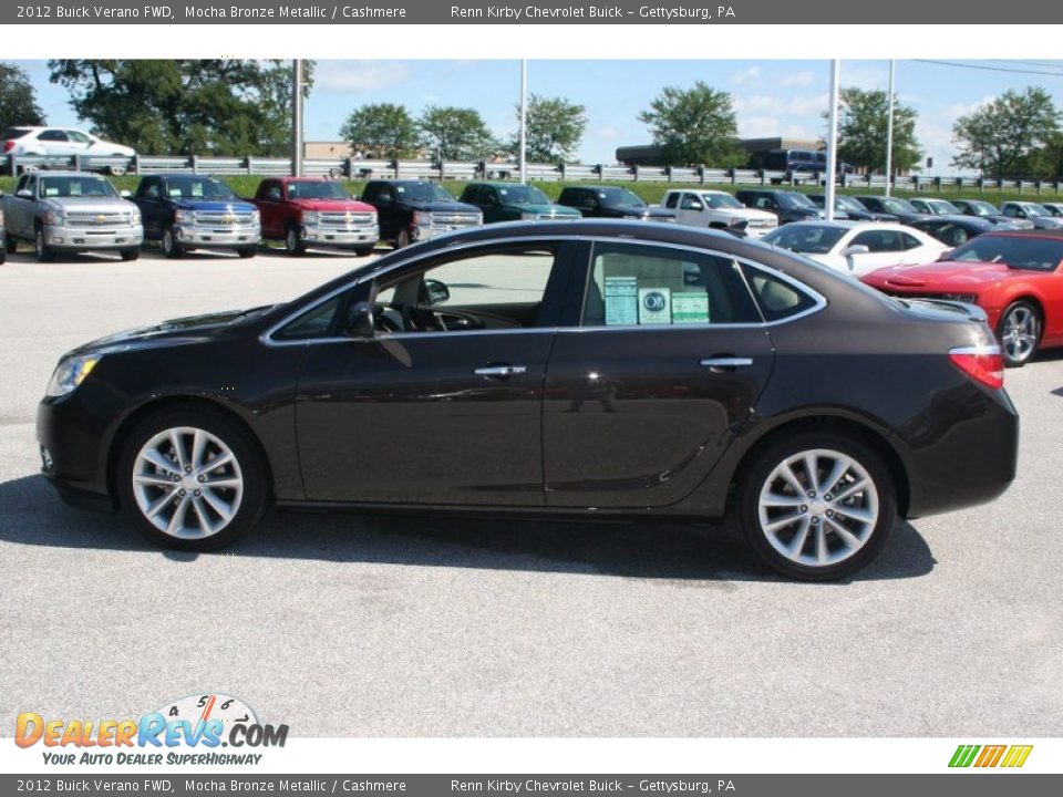 2012 Buick Verano FWD Mocha Bronze Metallic / Cashmere Photo #11
