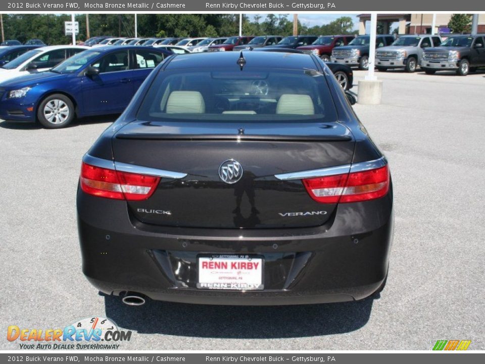 2012 Buick Verano FWD Mocha Bronze Metallic / Cashmere Photo #12