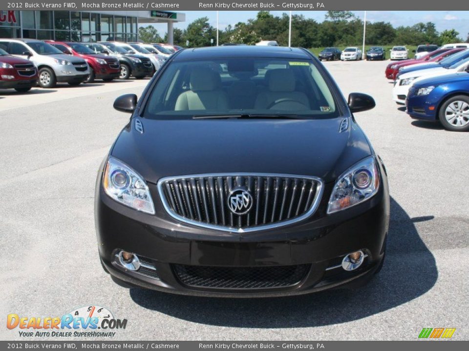 2012 Buick Verano FWD Mocha Bronze Metallic / Cashmere Photo #13