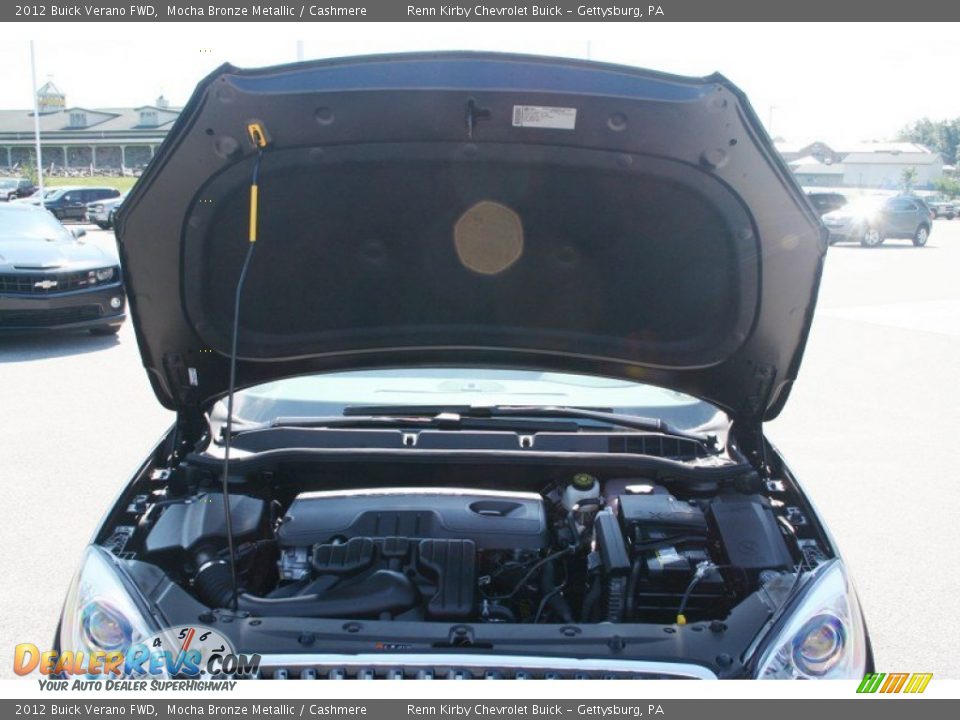 2012 Buick Verano FWD Mocha Bronze Metallic / Cashmere Photo #14