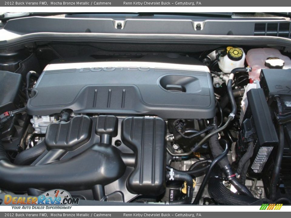 2012 Buick Verano FWD Mocha Bronze Metallic / Cashmere Photo #15