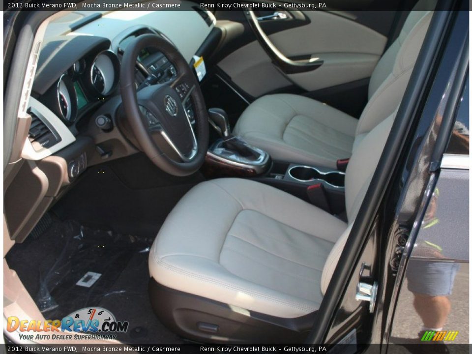 2012 Buick Verano FWD Mocha Bronze Metallic / Cashmere Photo #16