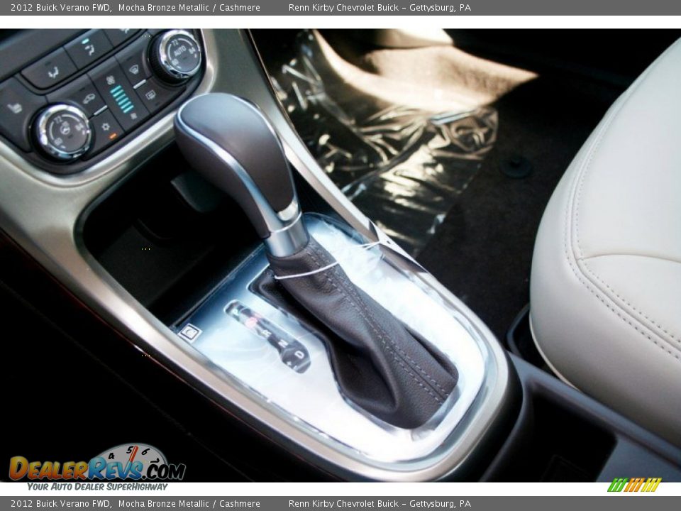2012 Buick Verano FWD Mocha Bronze Metallic / Cashmere Photo #22