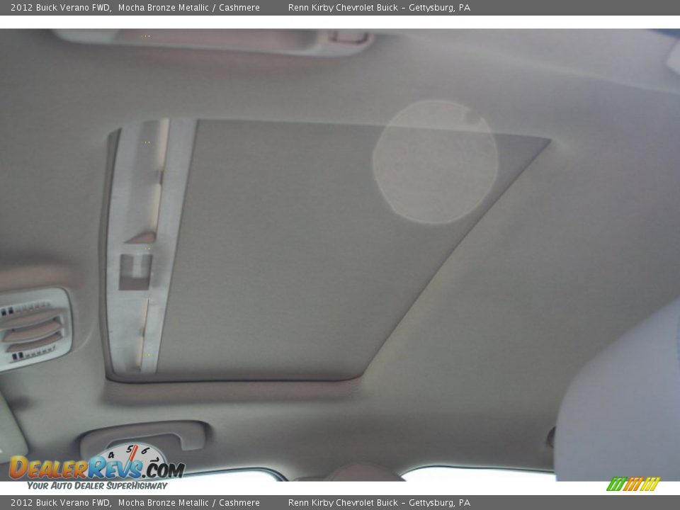 2012 Buick Verano FWD Mocha Bronze Metallic / Cashmere Photo #26