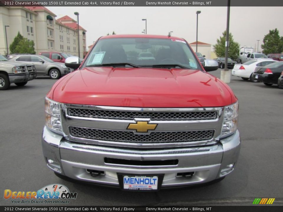 2012 Chevrolet Silverado 1500 LT Extended Cab 4x4 Victory Red / Ebony Photo #2
