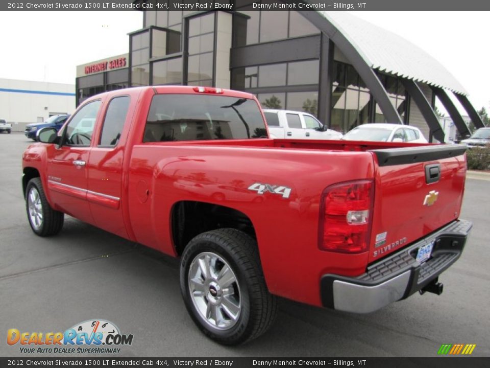2012 Chevrolet Silverado 1500 LT Extended Cab 4x4 Victory Red / Ebony Photo #5