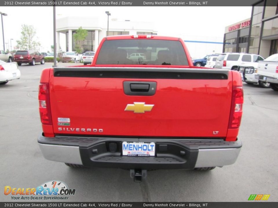 2012 Chevrolet Silverado 1500 LT Extended Cab 4x4 Victory Red / Ebony Photo #6