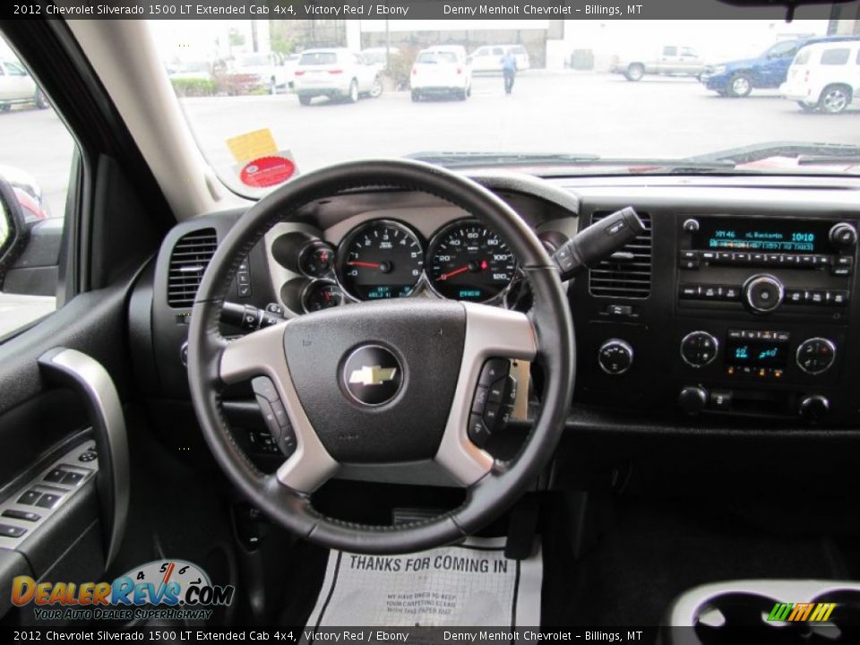 2012 Chevrolet Silverado 1500 LT Extended Cab 4x4 Victory Red / Ebony Photo #9