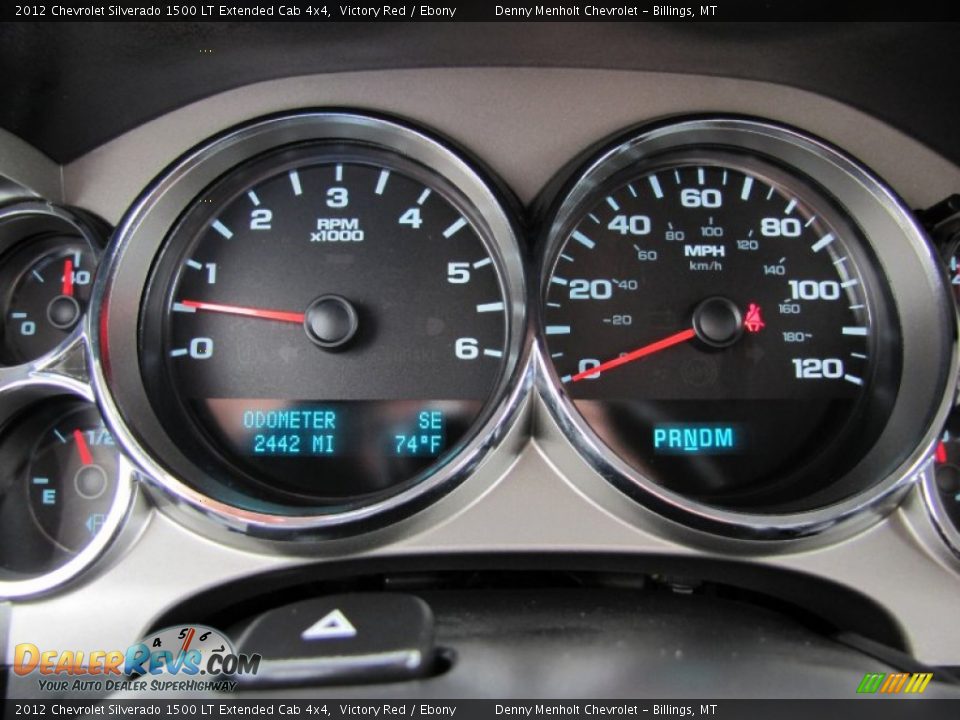 2012 Chevrolet Silverado 1500 LT Extended Cab 4x4 Victory Red / Ebony Photo #10