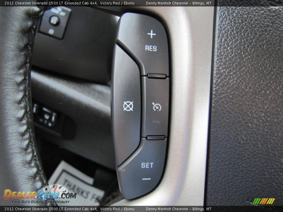2012 Chevrolet Silverado 1500 LT Extended Cab 4x4 Victory Red / Ebony Photo #12