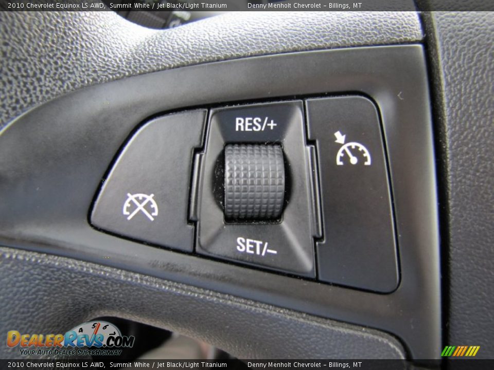 2010 Chevrolet Equinox LS AWD Summit White / Jet Black/Light Titanium Photo #12