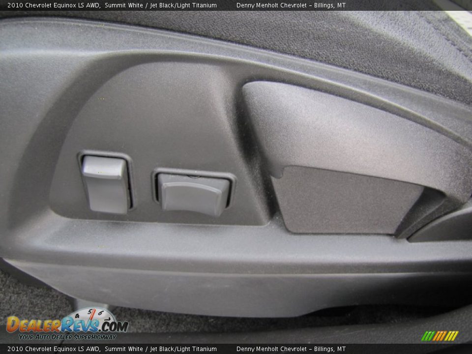 2010 Chevrolet Equinox LS AWD Summit White / Jet Black/Light Titanium Photo #13