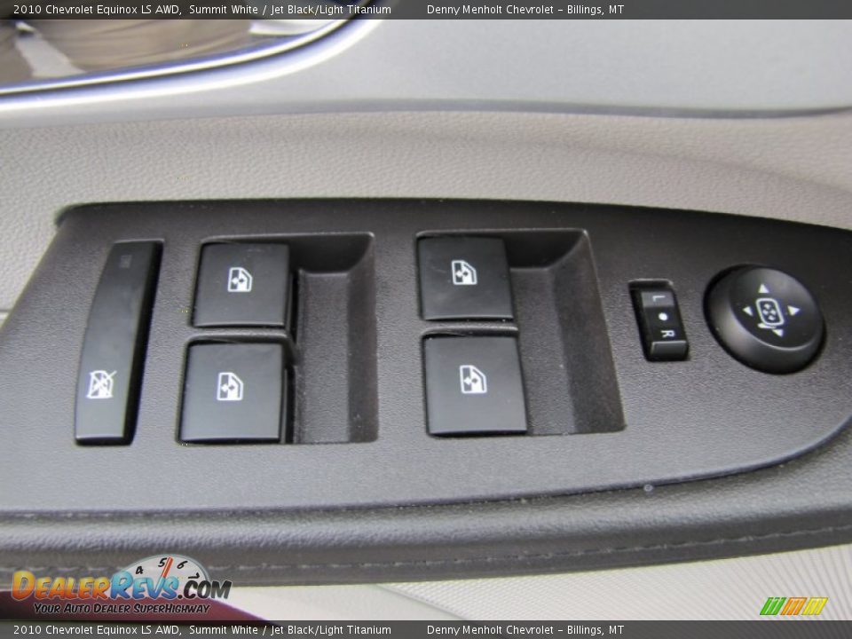 2010 Chevrolet Equinox LS AWD Summit White / Jet Black/Light Titanium Photo #14