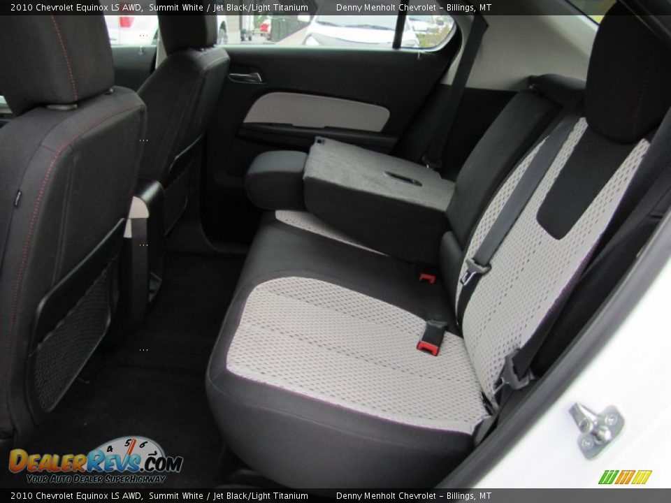 2010 Chevrolet Equinox LS AWD Summit White / Jet Black/Light Titanium Photo #27