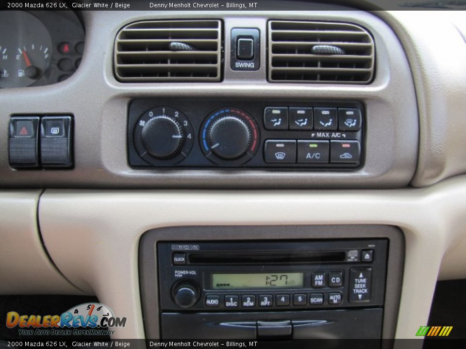 Controls of 2000 Mazda 626 LX Photo #17