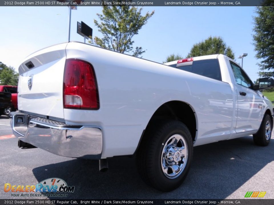 2012 Dodge Ram 2500 HD ST Regular Cab Bright White / Dark Slate/Medium Graystone Photo #3