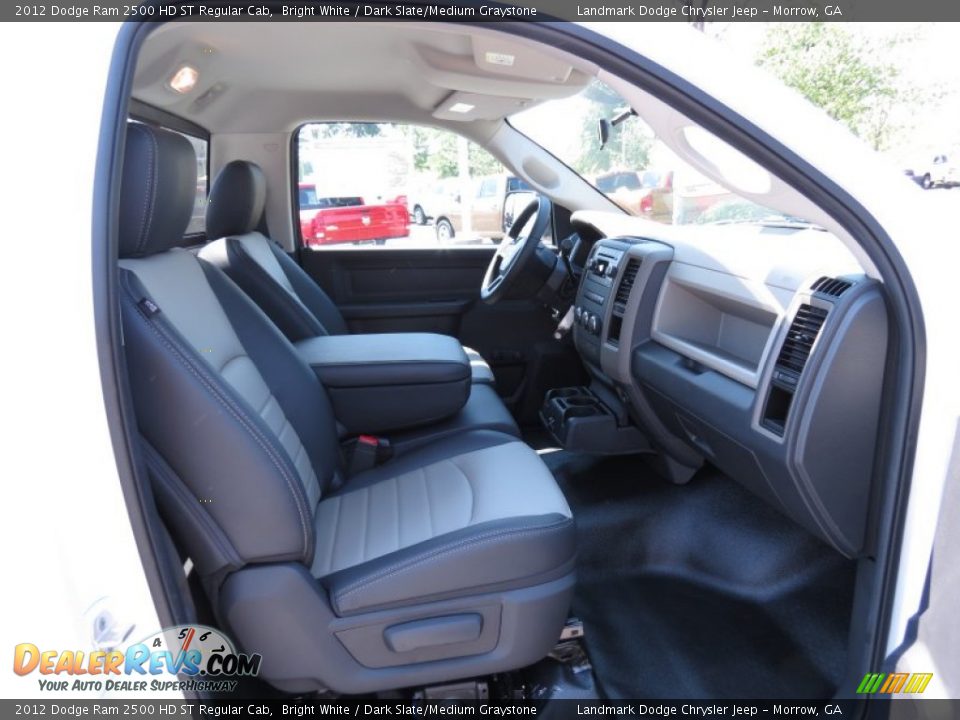 2012 Dodge Ram 2500 HD ST Regular Cab Bright White / Dark Slate/Medium Graystone Photo #8