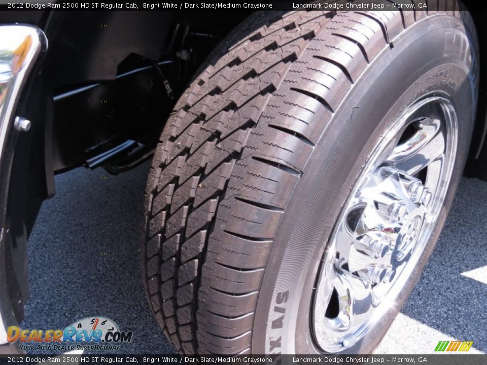 2012 Dodge Ram 2500 HD ST Regular Cab Bright White / Dark Slate/Medium Graystone Photo #11
