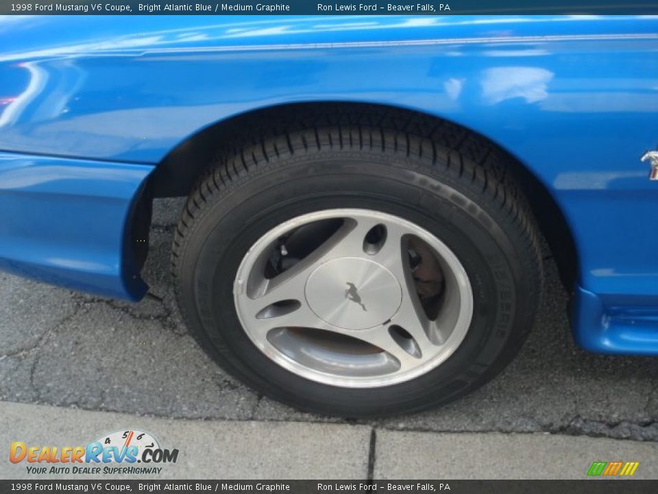 1998 Ford Mustang V6 Coupe Wheel Photo #19