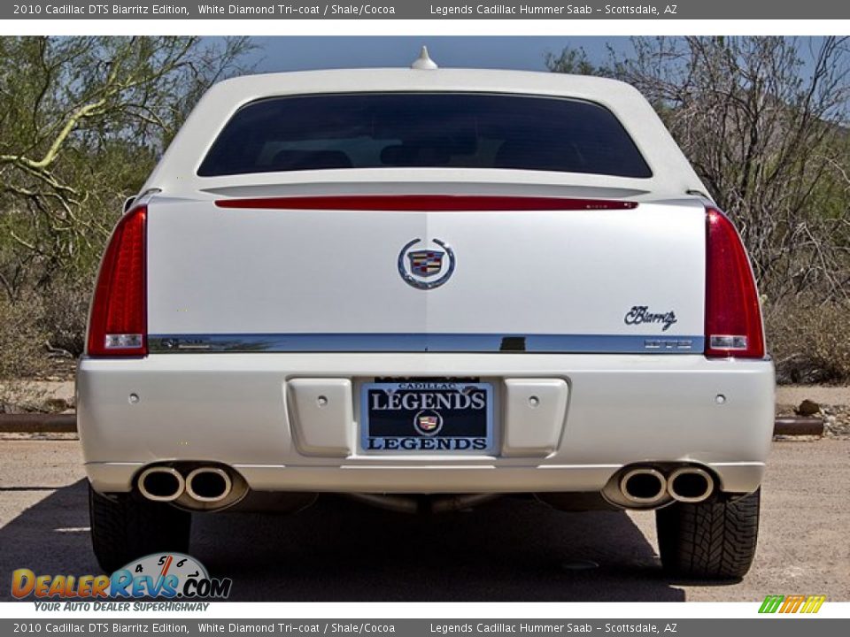 2010 Cadillac DTS Biarritz Edition White Diamond Tri-coat / Shale/Cocoa Photo #9