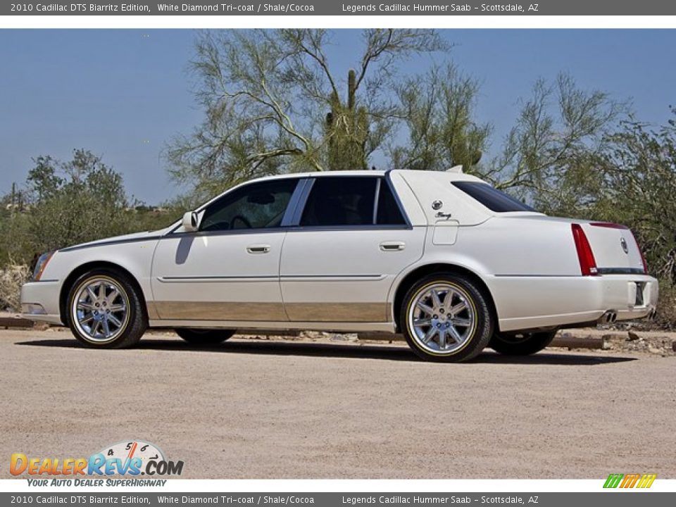 White Diamond Tri-coat 2010 Cadillac DTS Biarritz Edition Photo #14