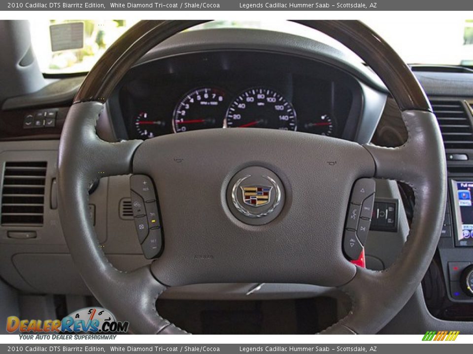 2010 Cadillac DTS Biarritz Edition Steering Wheel Photo #19
