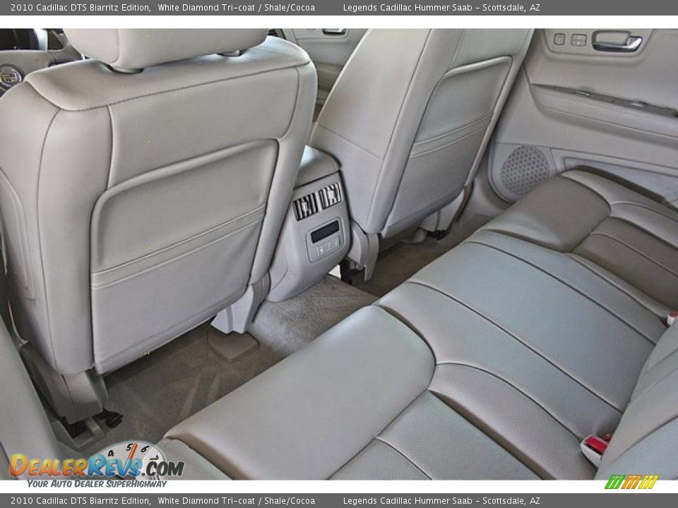 Rear Seat of 2010 Cadillac DTS Biarritz Edition Photo #27
