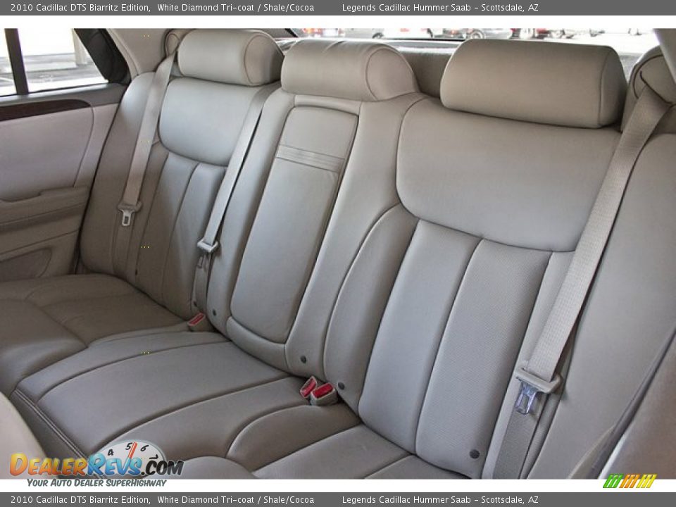 Rear Seat of 2010 Cadillac DTS Biarritz Edition Photo #28